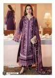 Jade - Winter 3PC Dhanak Embroidered Suit - zab1102
