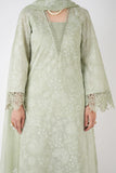 Bin ilyas - Summer 3PC Lawn Embroidered Suit - zab1276