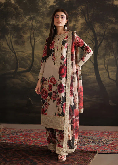 Zab - Summer 3PC Lawn Digital Printed Dress - zab1379