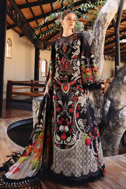 Maria.B - Summer 3PC Lawn Digital Printed Dress - VL1393