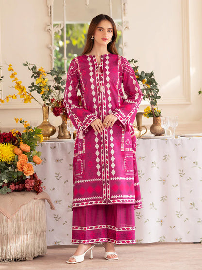 Zab - Summer 2PC Lawn Digital Print Dress - zab1348