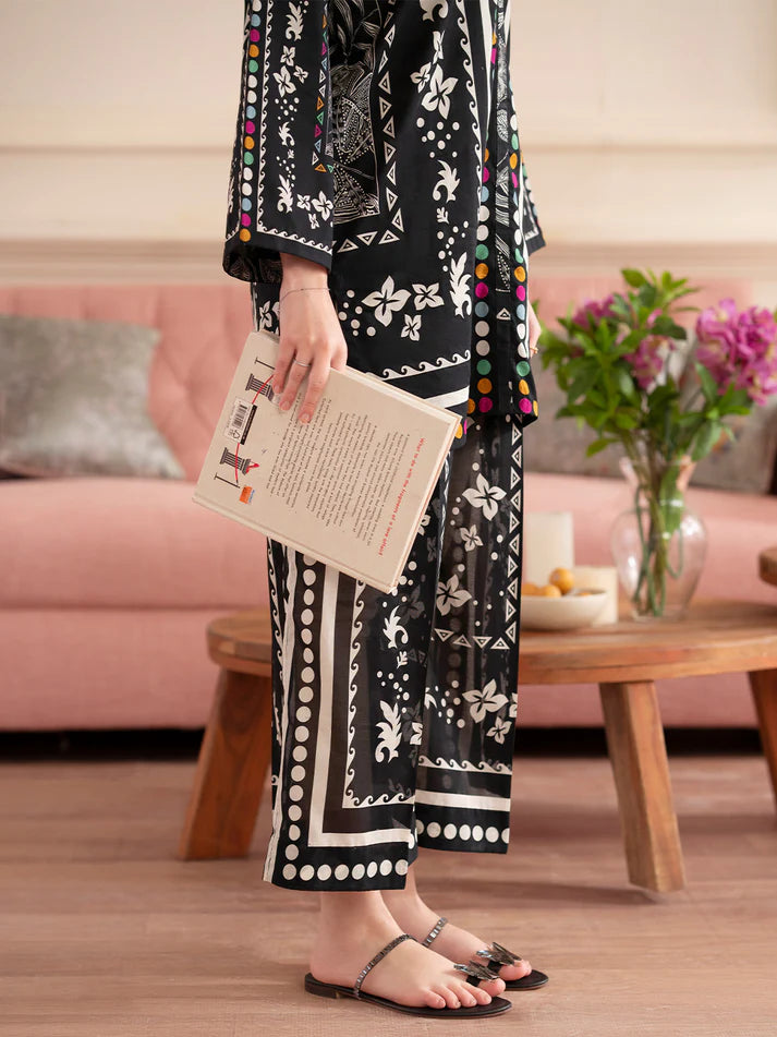 Zab - Summer 2PC Lawn Digital Print Dress - zab1347