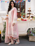 3 Piece Unstitched Heavy Embroidered Chickan Kari Lawn Suit ( Full Embroidered Organza Dupatta ) zab926