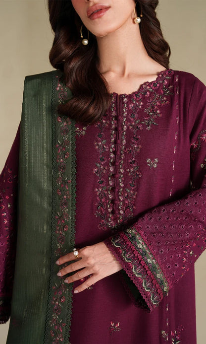 Iznik - Winter Dhanak 3-Piece Suits - zab1560