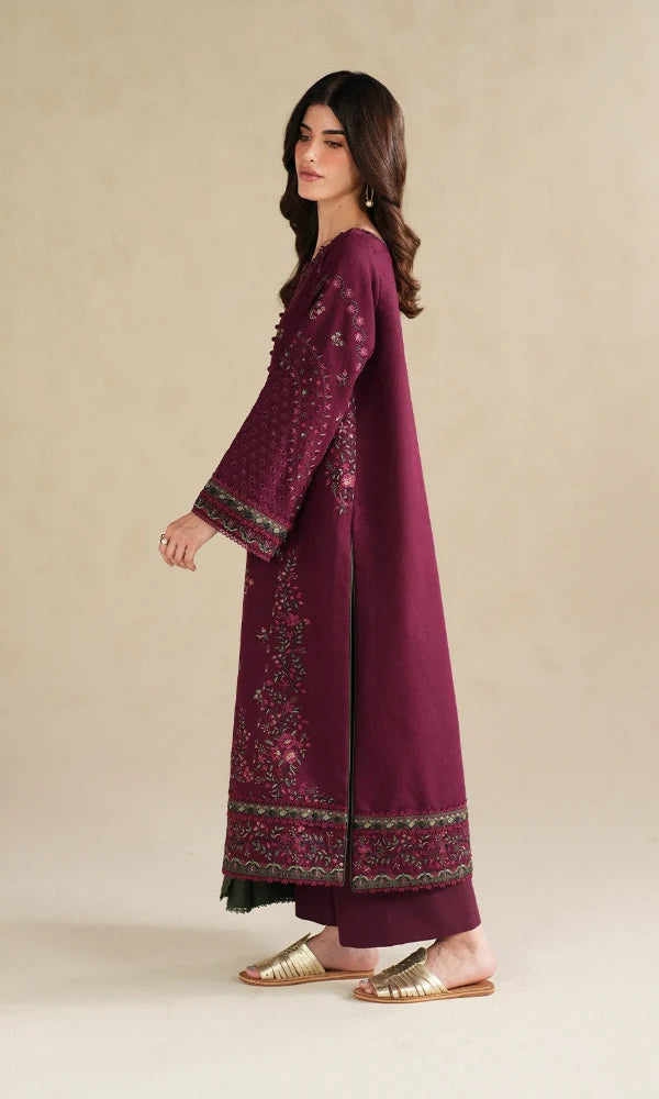 Iznik - Winter Dhanak 3-Piece Suits - zab1560