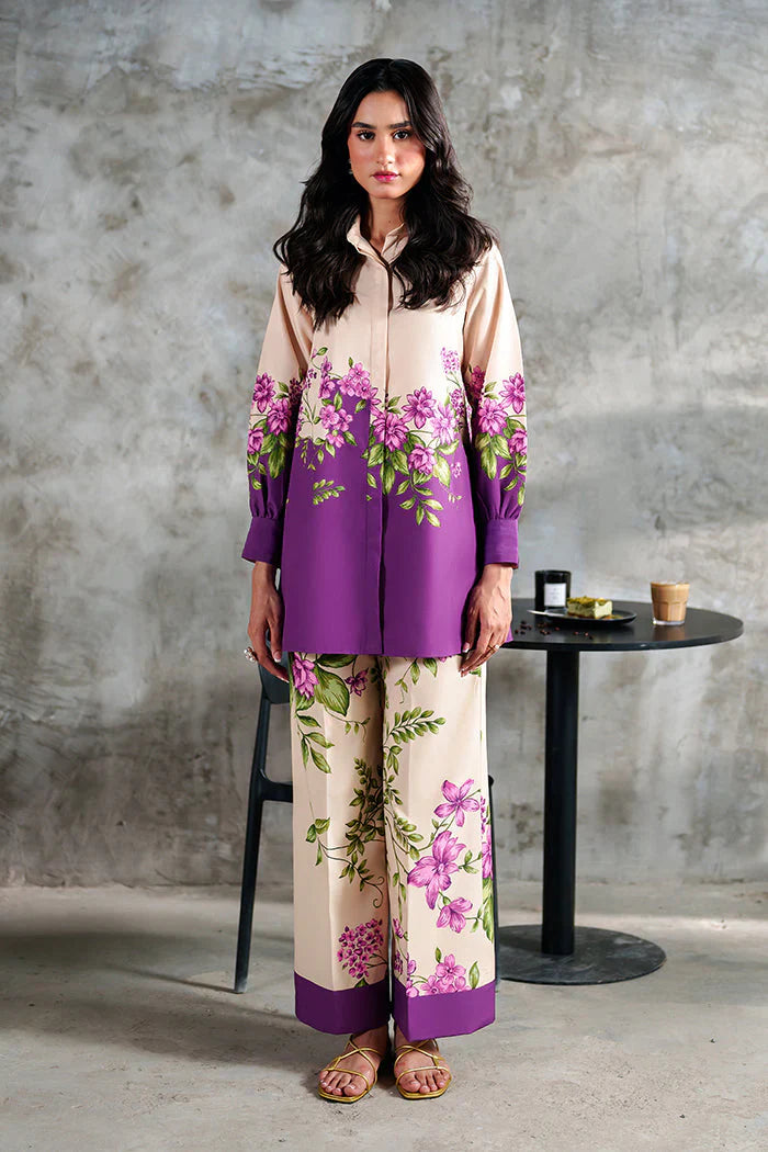 Zab - Summer 2PC Lawn Digital Printed Dress - zab1384