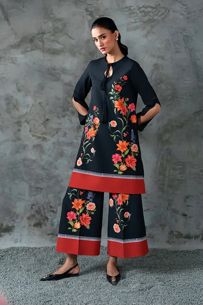 Zab - Summer 2PC Lawn Digital Printed Dress - zab1382