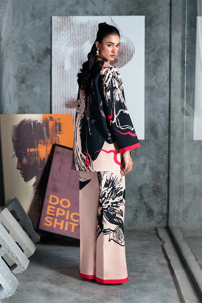 Zab - Summer 2PC Lawn Digital Printed Dress - zab1383