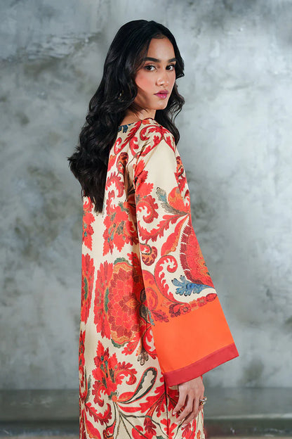 Zab - Summer 2PC Lawn Digital Printed Dress - zab1385