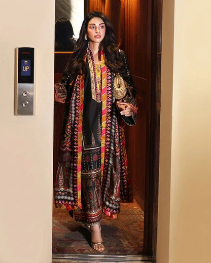 MUSHQ - Winter 3PC Karandi Digital Printed Dress - zab1521