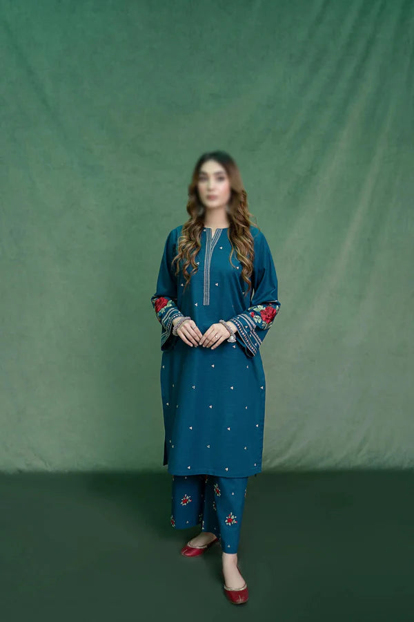 Urge GULRUKH Embroidered Lawn 2 Piece Dress - zab1289