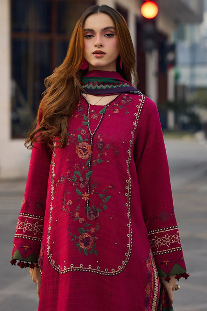 Zara Shahjahan - Lawn 3PC Embroidered Suit - zab1312
