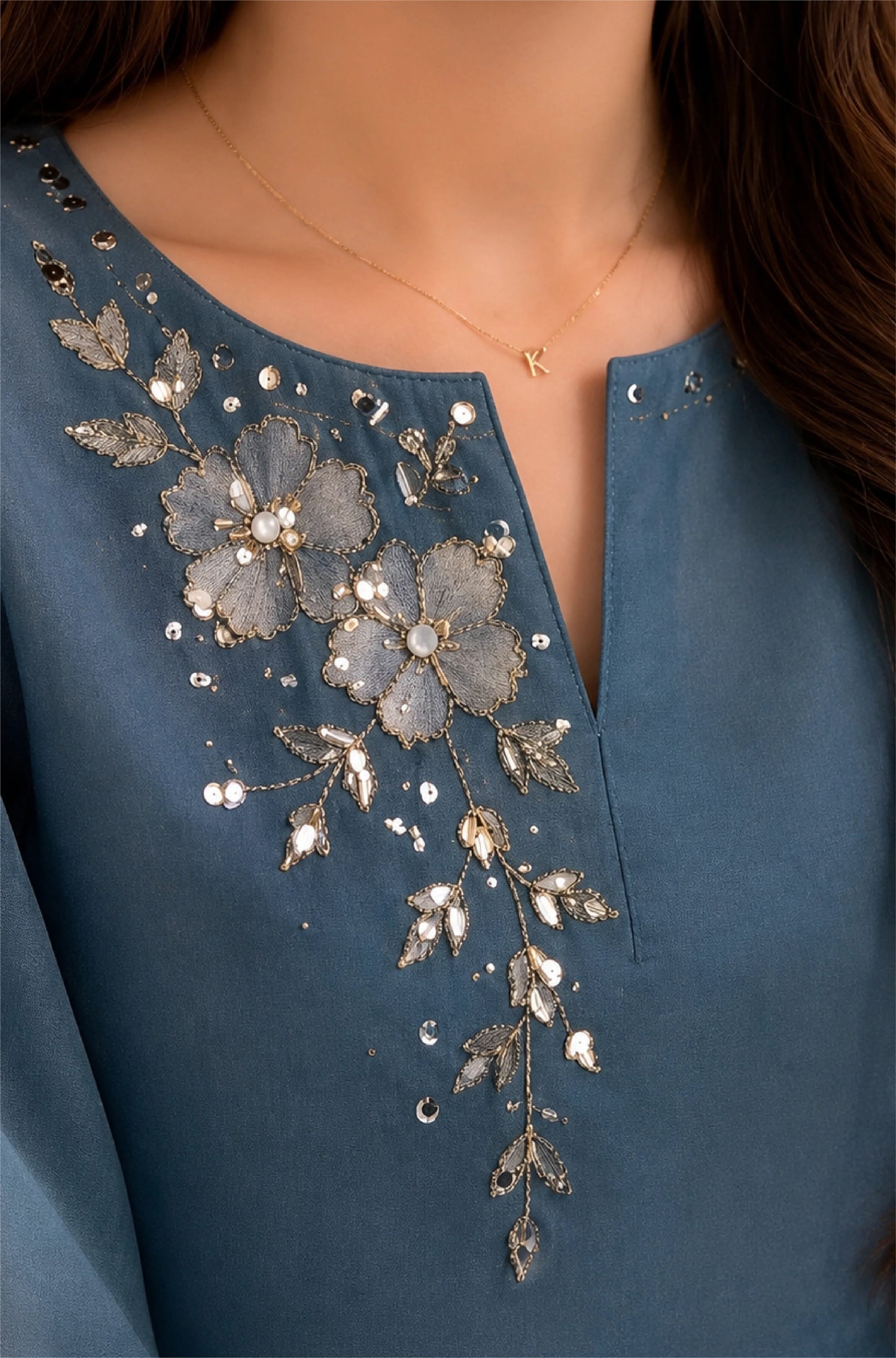 ZAB - Summer-3PC Lawn Embroidered Suit - zab1500