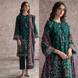 zab740 Jazmin - 3PC Lawn Embroidered Suit