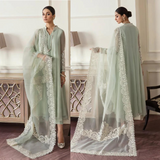 zab763 Baroque - 3PC Lawn Embroidered Suit