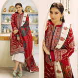 zab801 Zarashahjhan Embroidered Lawn Three Piece