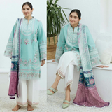 Zarashahjhan Embroidered Lawn Three Piece COCO zab805