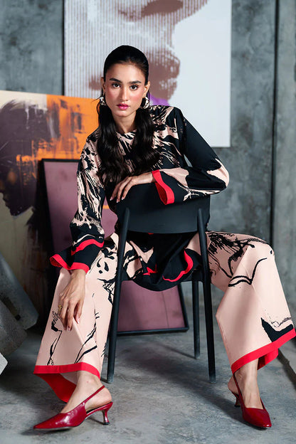 Zab - Summer 2PC Lawn Digital Printed Dress - zab1383