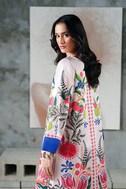 Zab - Summer 2PC Lawn Digital Printed Dress - zab1386