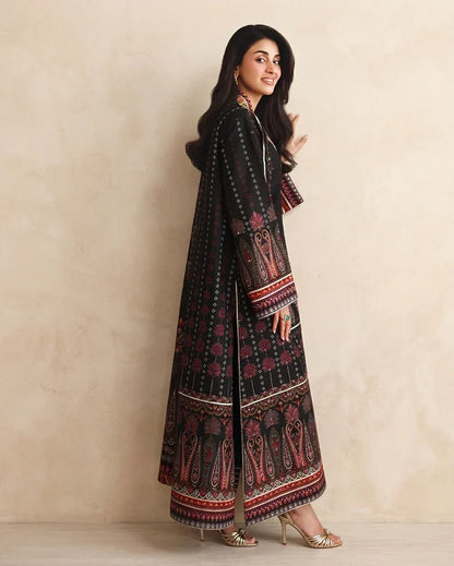 MUSHQ - Winter 3PC Karandi Digital Printed Dress - zab1521