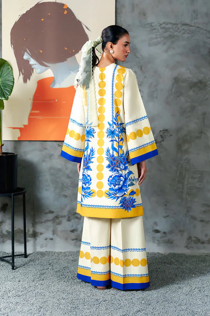 Zab - Summer 2PC Lawn Digital Printed Dress - zab1381