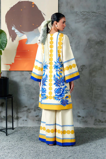 Zab - Summer 2PC Lawn Digital Printed Dress - zab1381
